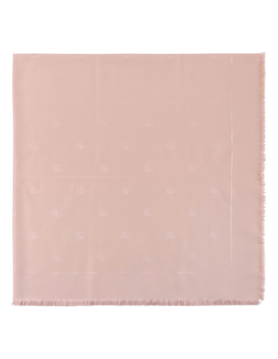 Gucci Double G silk wool shawl, view 2