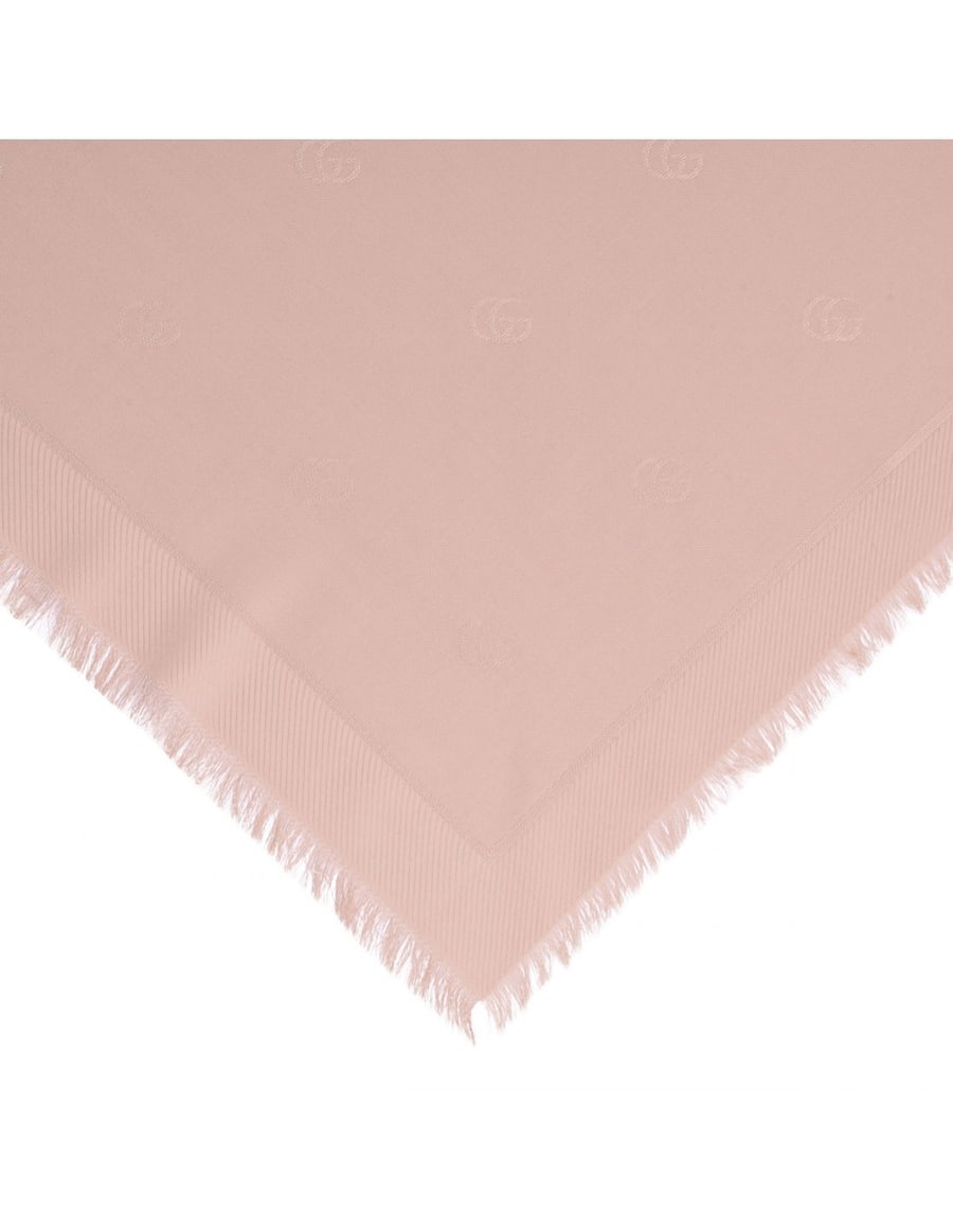 Gucci Double G silk wool shawl, view 3