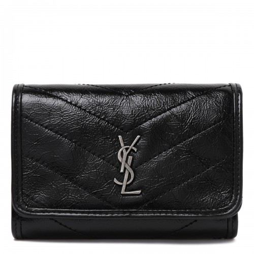 Saint Laurent Niki slim tri-fold wallet