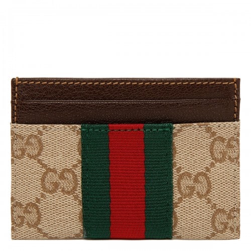 Gucci GG Web card case