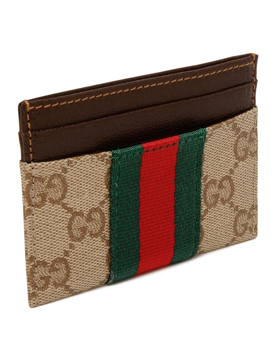 Gucci GG Web card case, view 3
