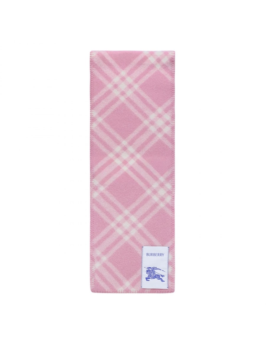 Burberry Check wool scarf, view 2