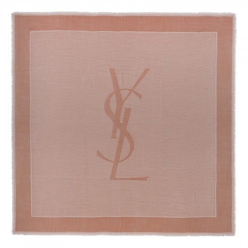 Saint Laurent Cassandre square scarf