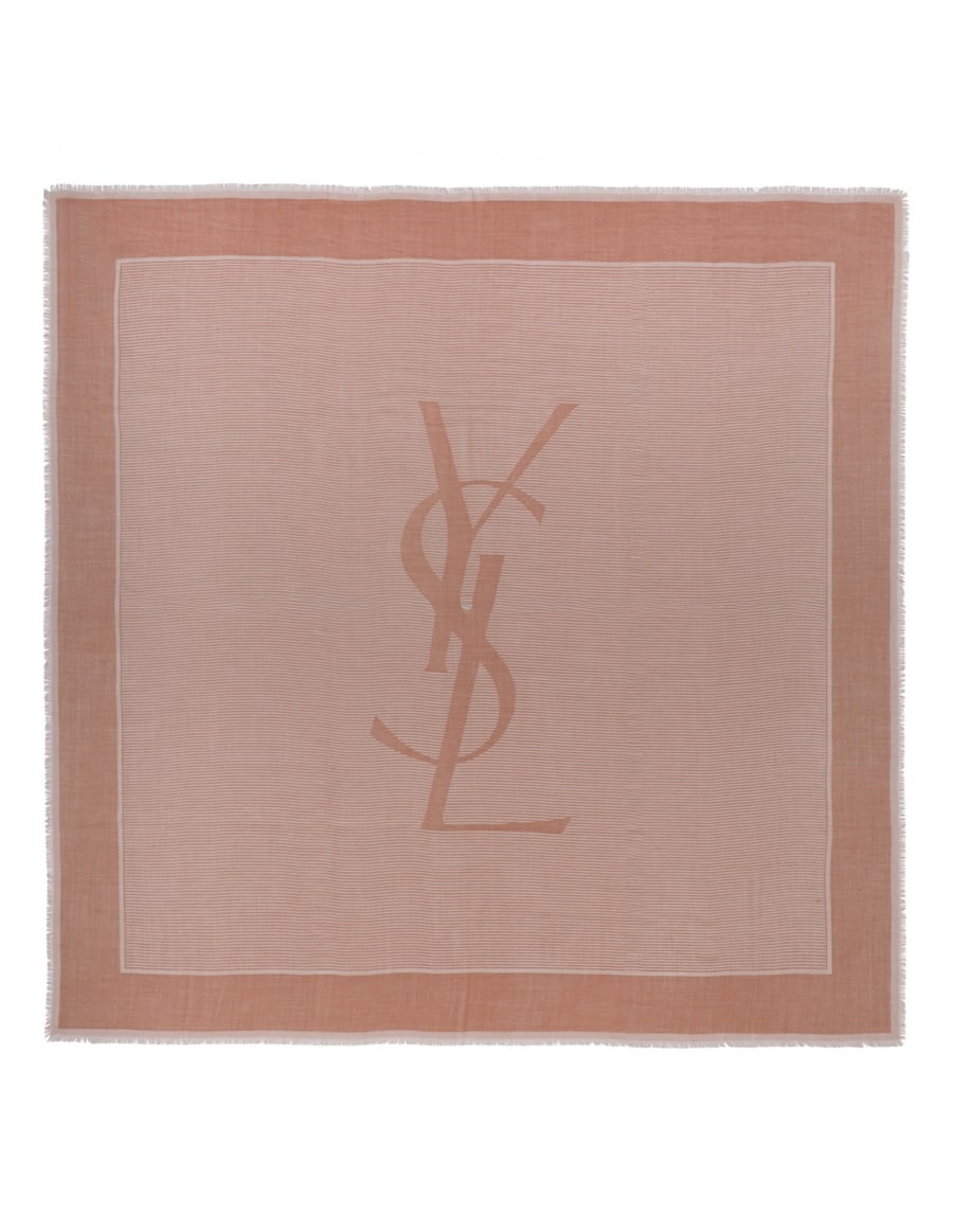Saint Laurent Cassandre square scarf, view 2