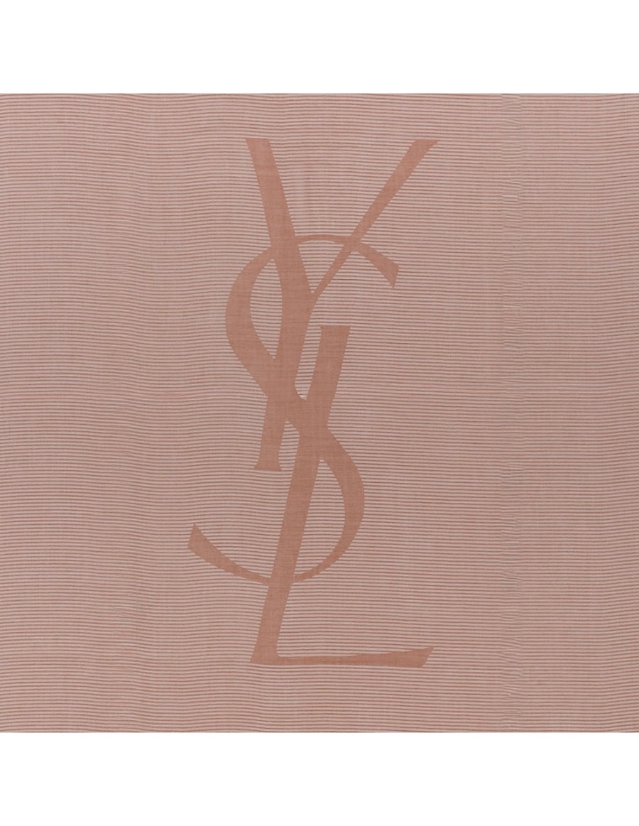 Saint Laurent Cassandre square scarf, view 3