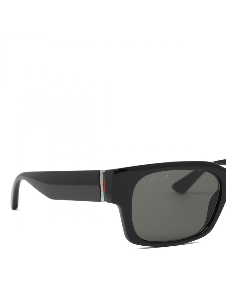Gucci Black acetate sunglasses, view 5