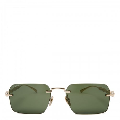 Gucci Frameless rectangular sunglasses