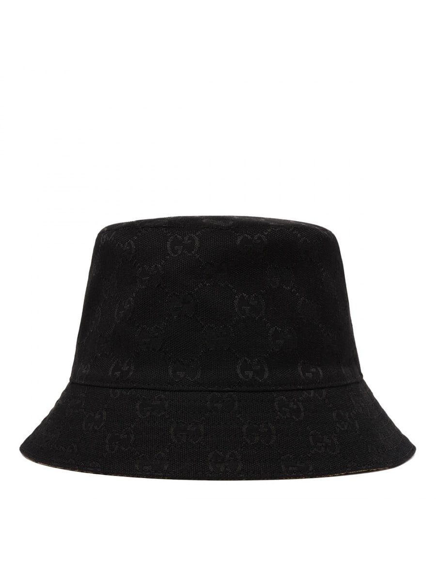 Gucci Reversible GG canvas bucket hat, view 4