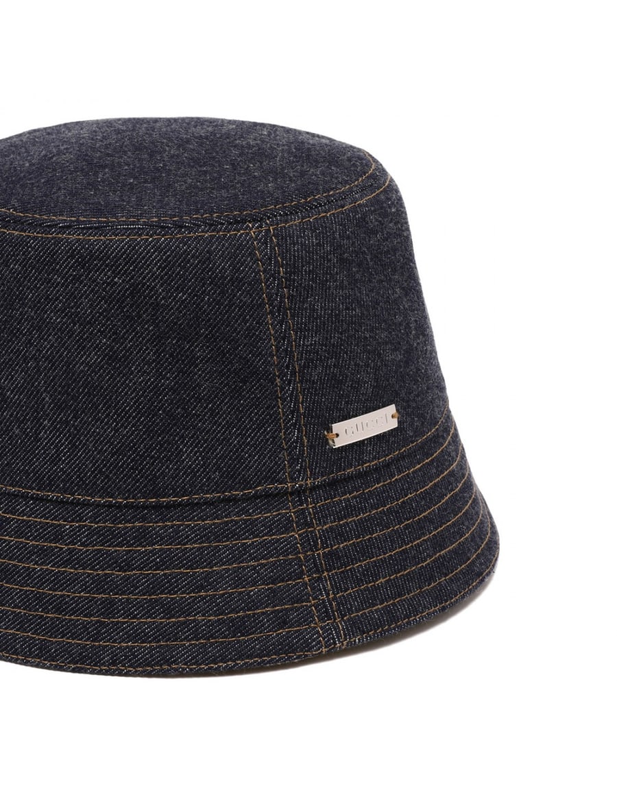 Gucci Denim bucket hat, view 5