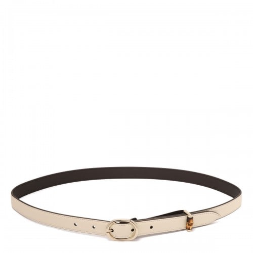 Gucci Oval buckle thin belt
