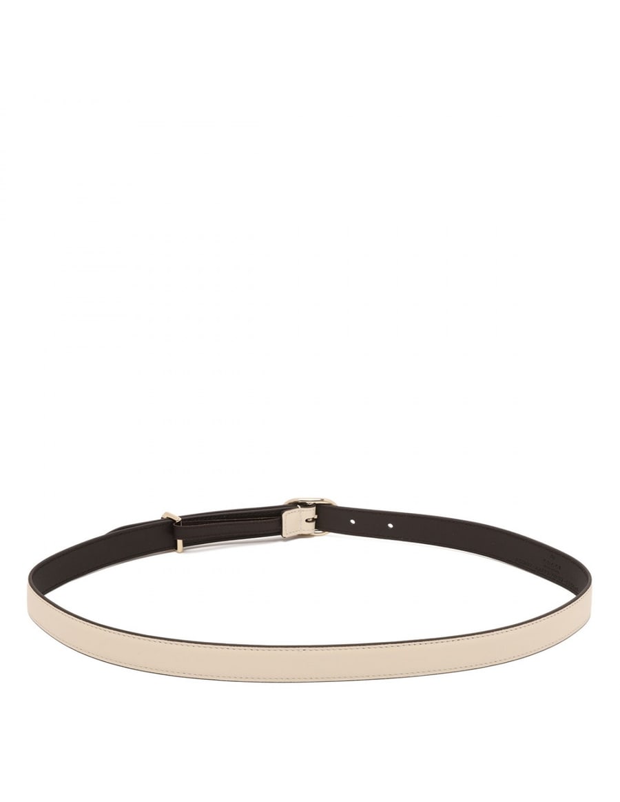 Gucci Oval buckle thin belt, view 3