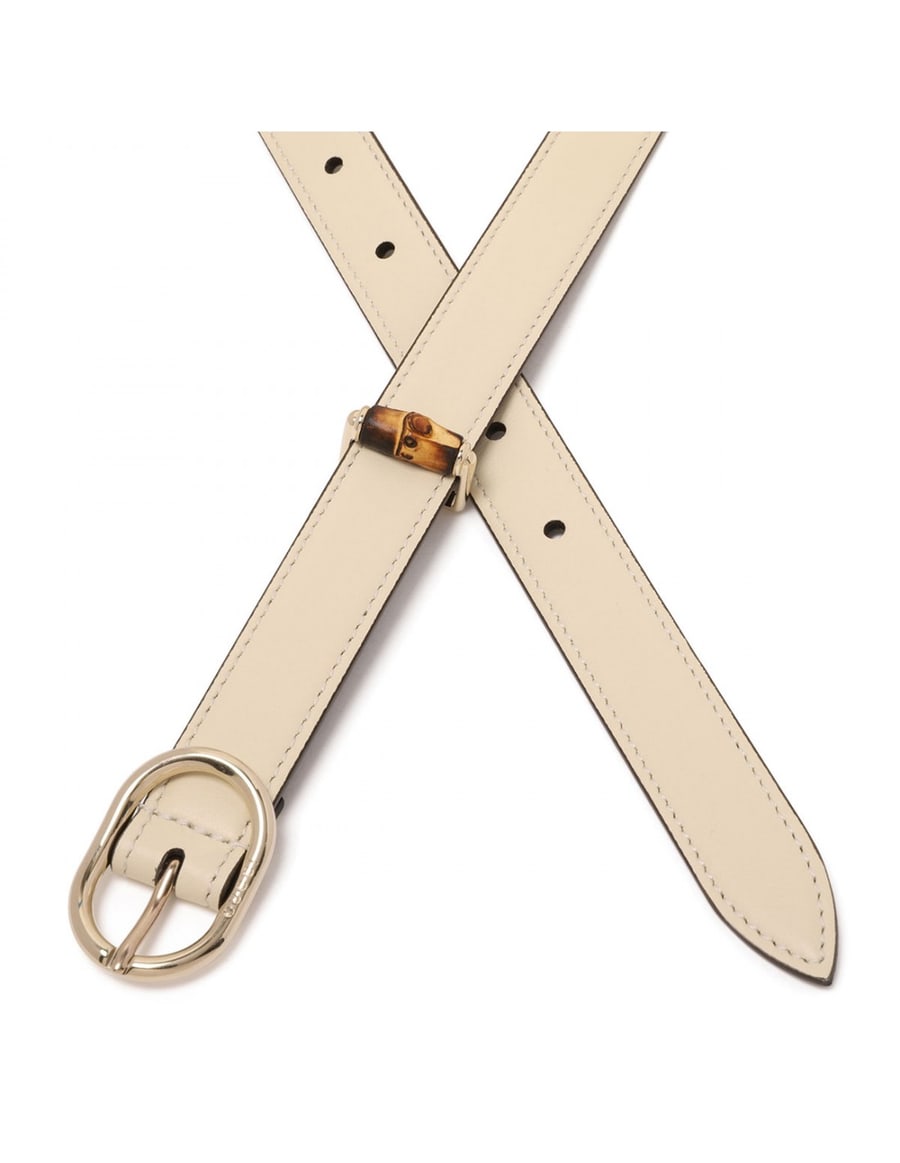 Gucci Oval buckle thin belt, view 4