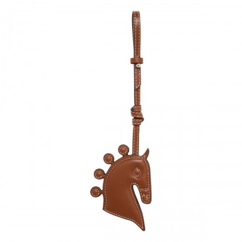 Max Mara Brown horse bag charm