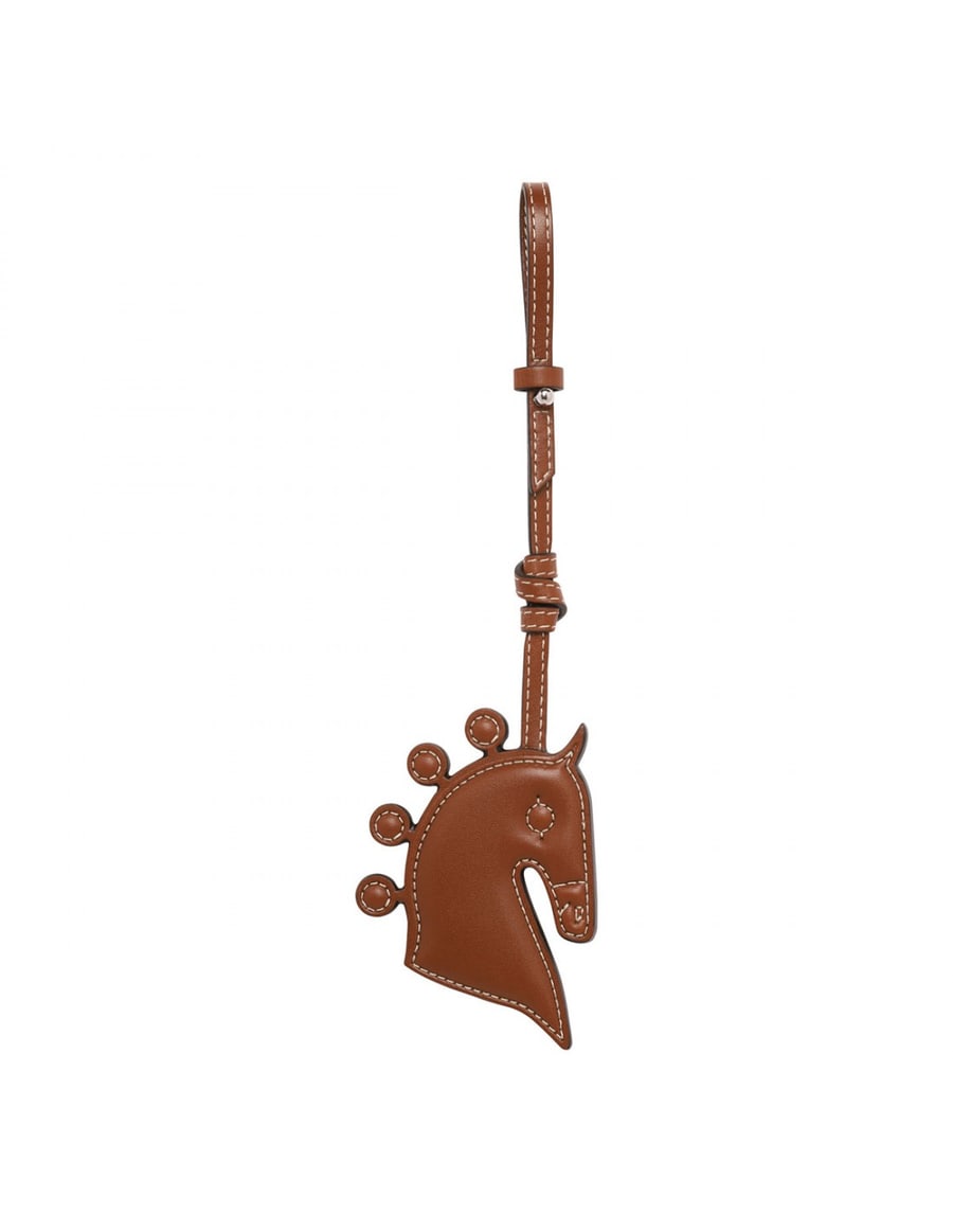 Max Mara Brown horse bag charm, view 2