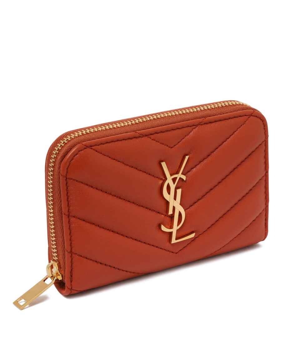 Saint Laurent Cassandre change purse, view 3