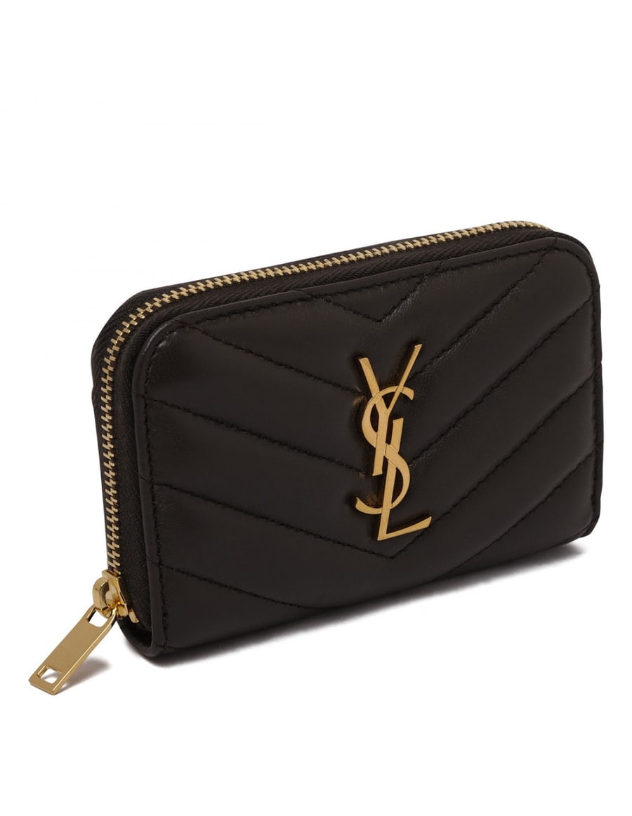 Saint Laurent Cassandre change purse, view 3
