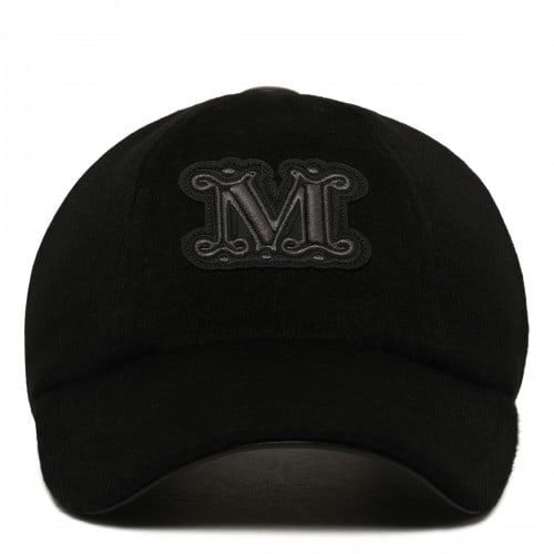 Max Mara Pure camel wool baseball cap