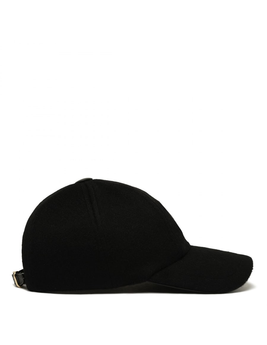 Max Mara Pure camel wool baseball cap, view 3