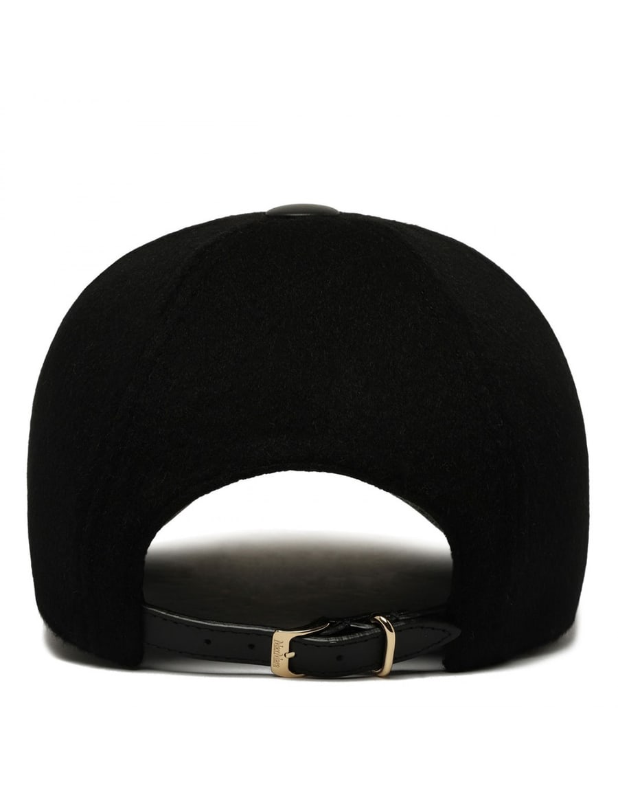 Max Mara Pure camel wool baseball cap, view 4