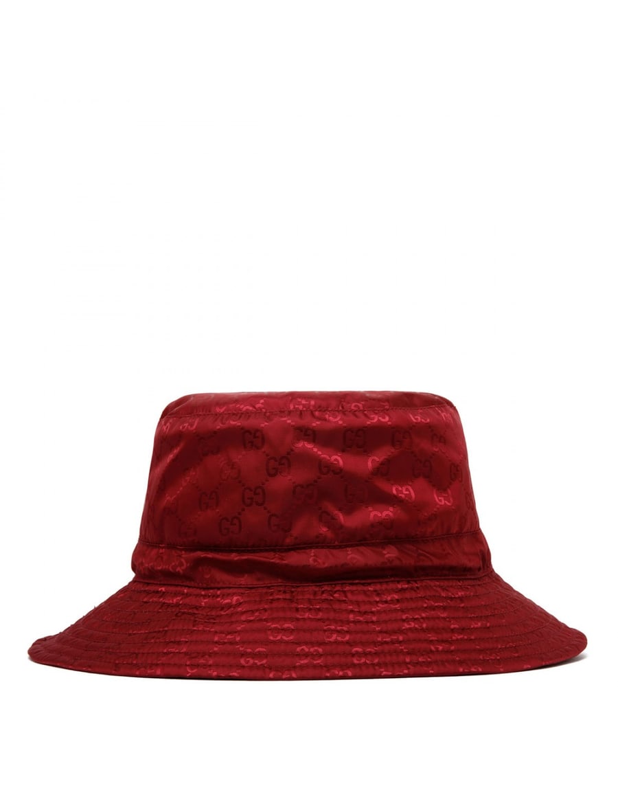 Gucci Reversible GG nylon bucket hat, view 2