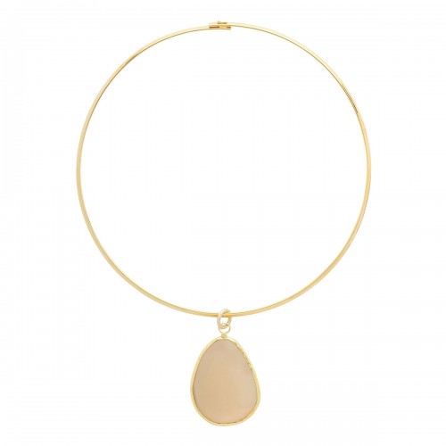 ALMALA Lux circle necklace