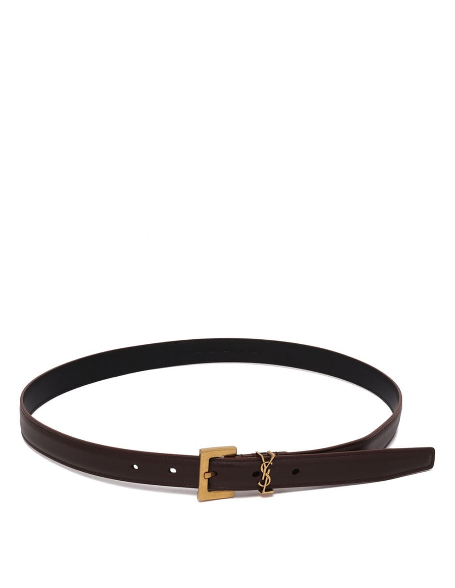 Saint Laurent Cassandre thin belt, view 2