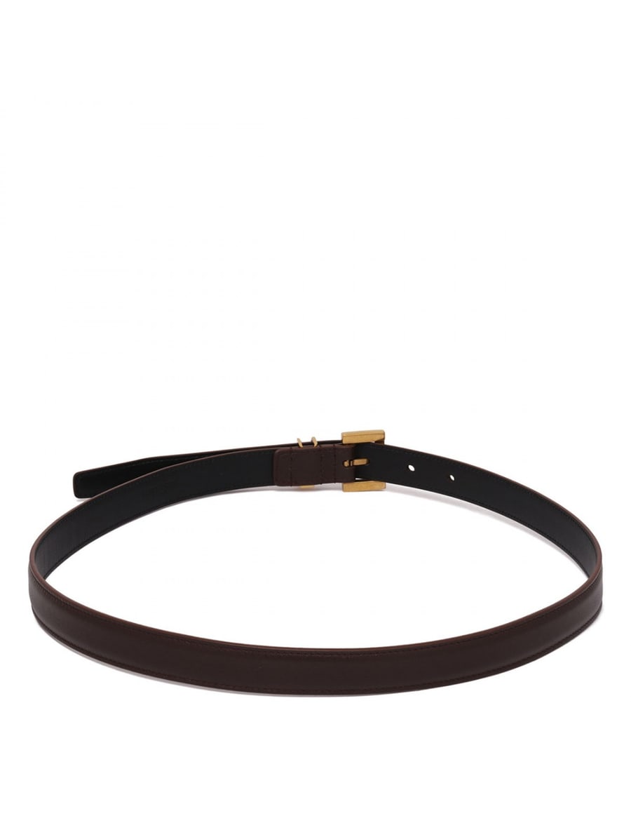 Saint Laurent Cassandre thin belt, view 3