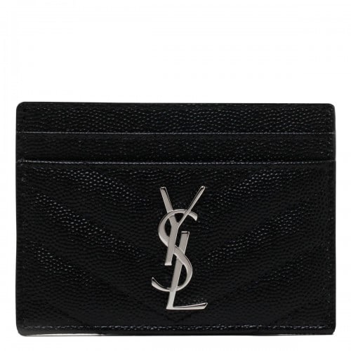 Saint Laurent Cassandre matelassé card case