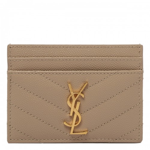 Saint Laurent Cassandre matelassé card case