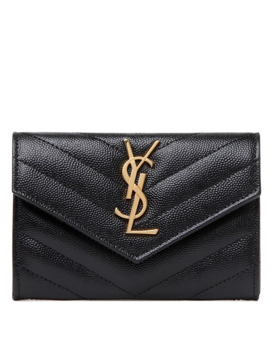 Saint Laurent Cassandre small envelope wallet, view 2