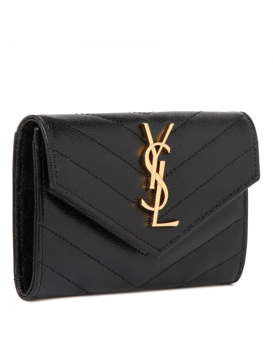 Saint Laurent Cassandre small envelope wallet, view 3