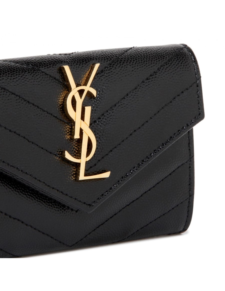 Saint Laurent Cassandre small envelope wallet, view 5