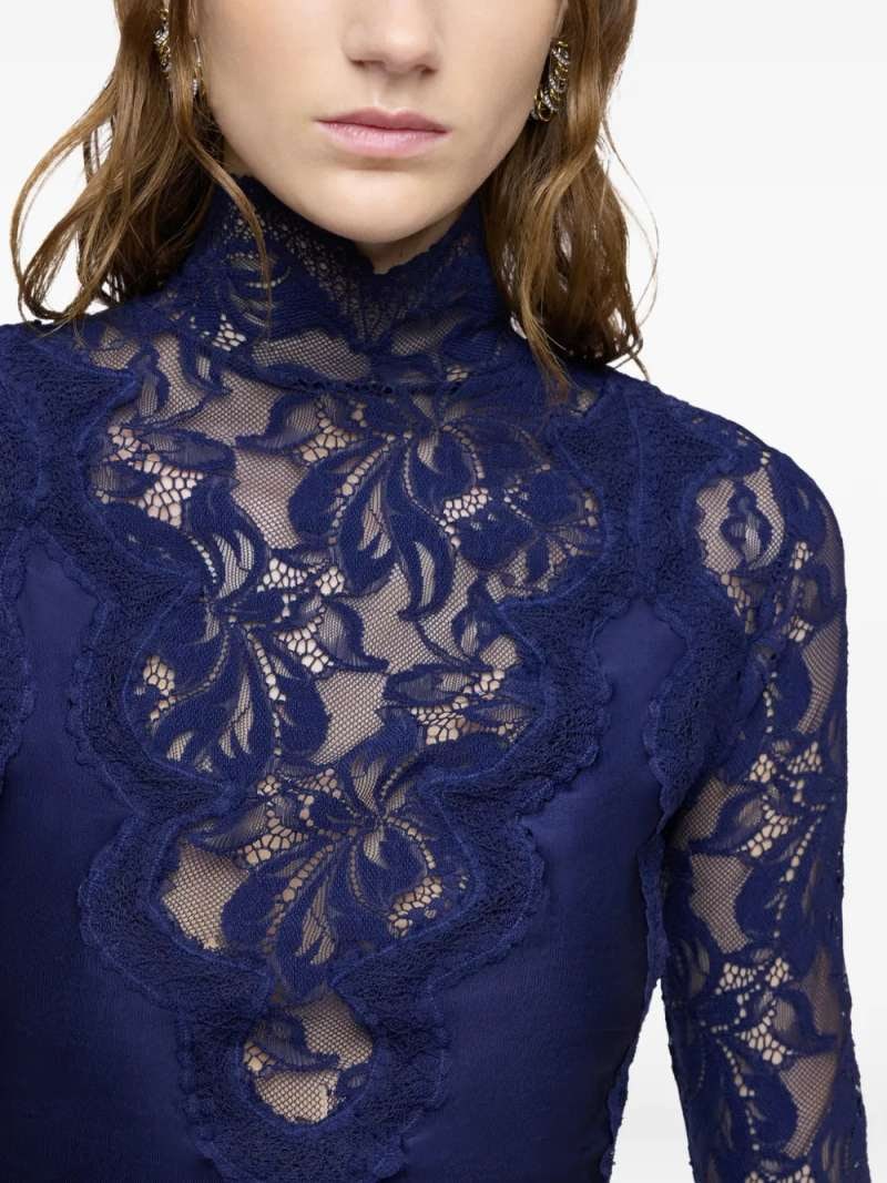 Rabanne Lace Top, view 3