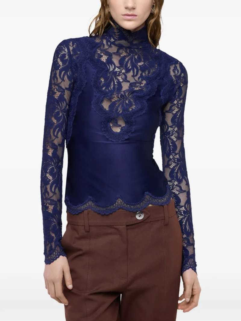 Rabanne Lace Top, view 4