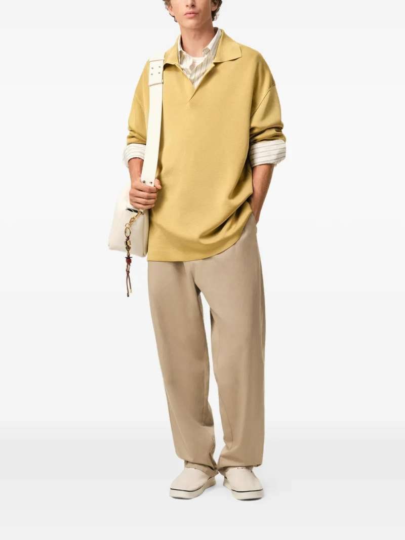 AMI Paris Elasticated Waist Trousers, view 5