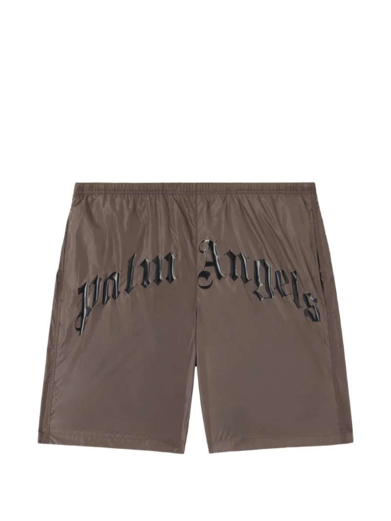 Palm Angels Logo Swimshorts