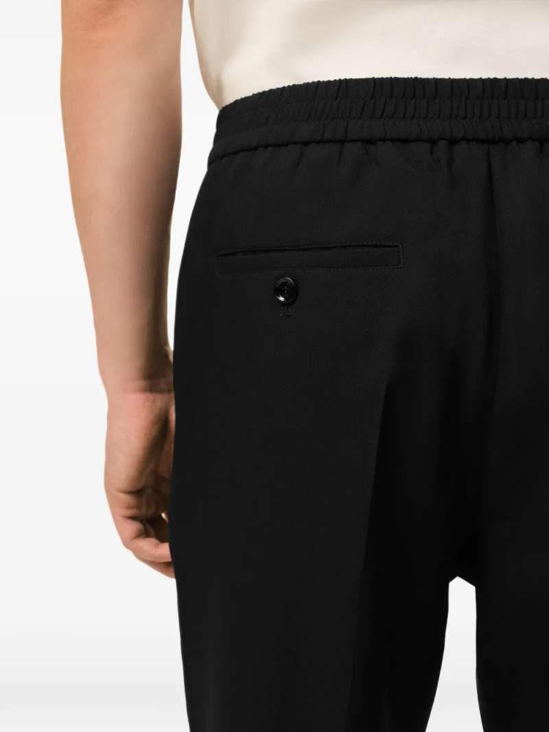 AMI Paris Elasticated Waist Trousers, view 6