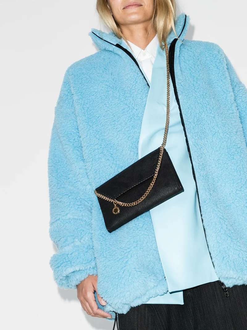 Stella McCartney Falabella Wallet With Chain, view 4
