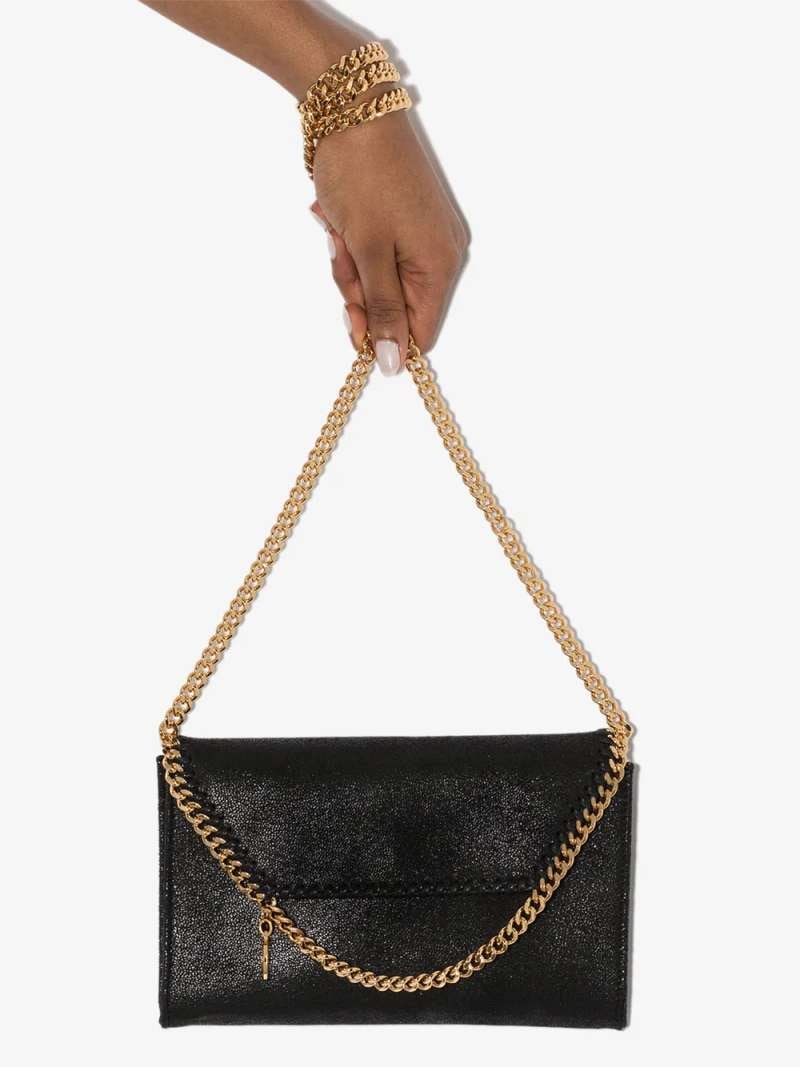 Stella McCartney Falabella Wallet With Chain, view 5