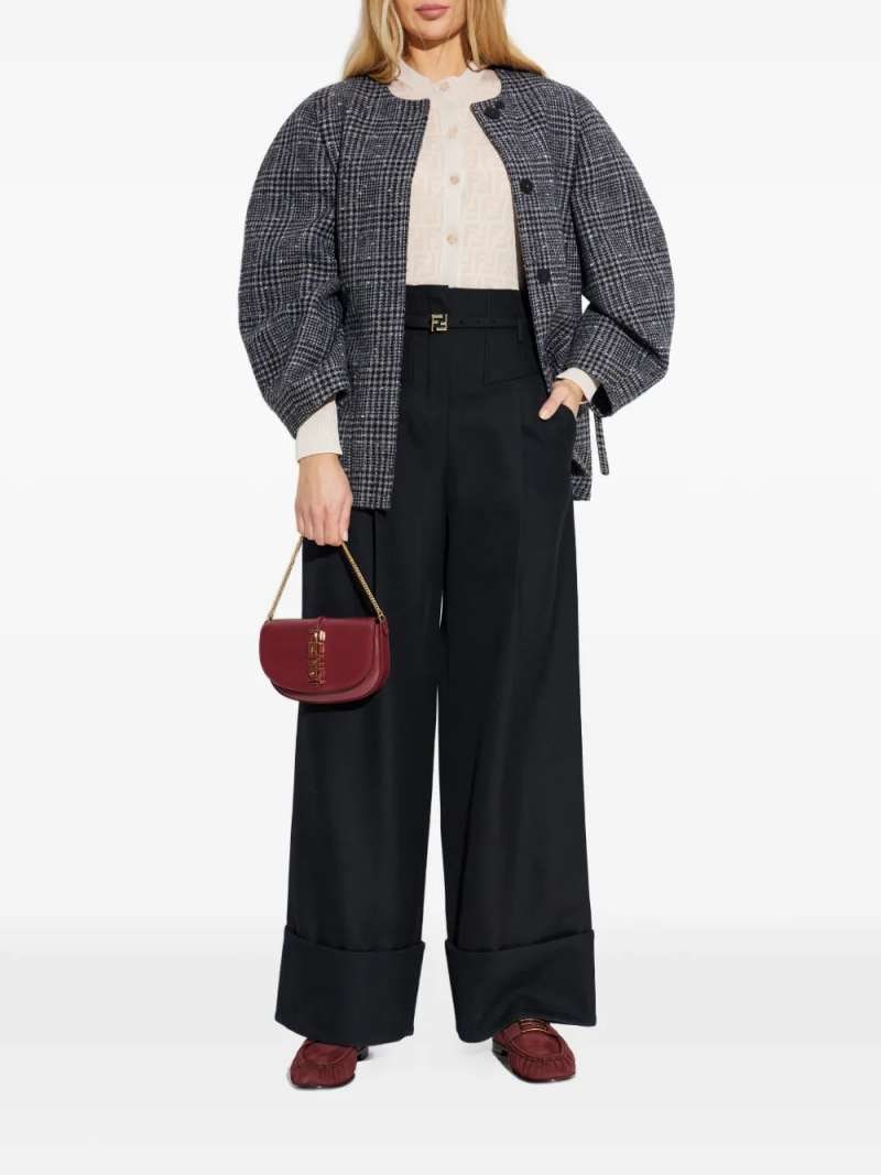Fendi Grain De Poud Trousers, view 5