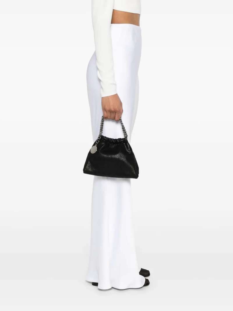 Stella McCartney Falabella Mini Drawstring Bag, view 3