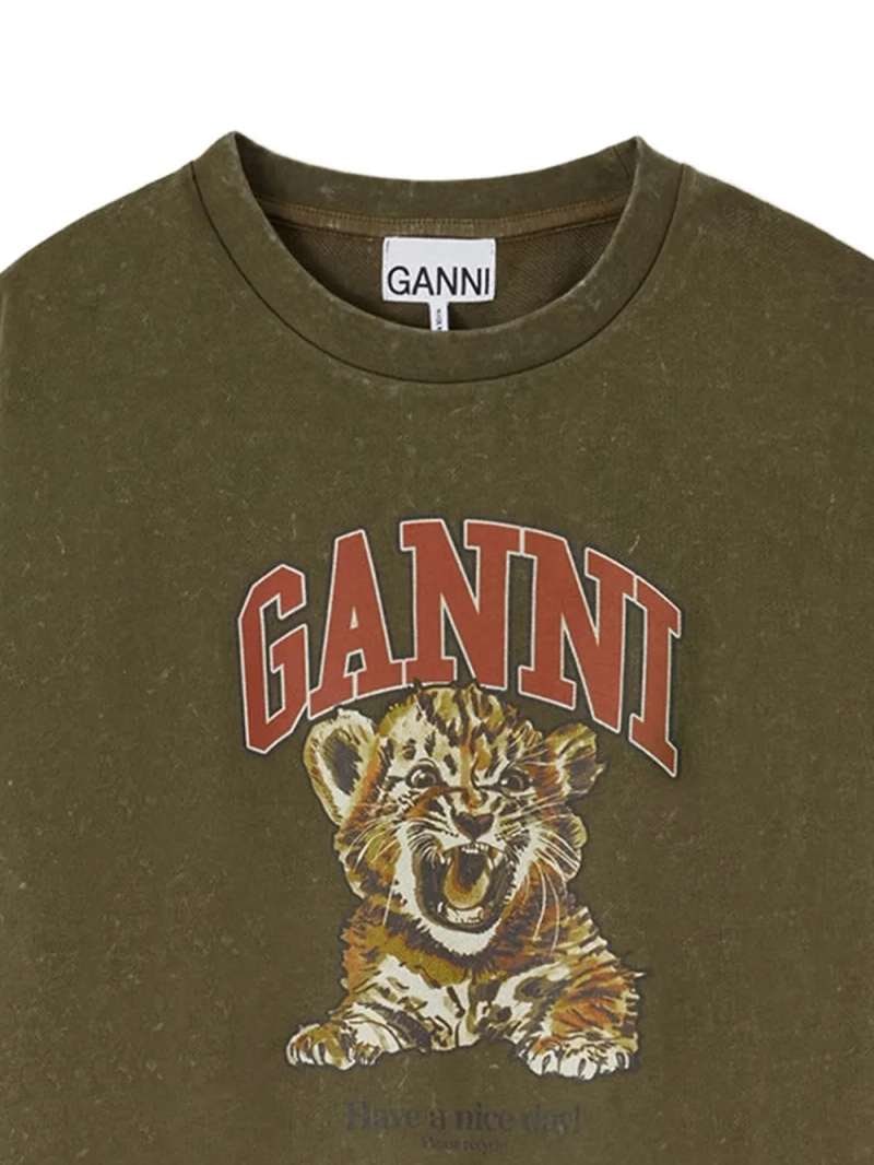 Ganni Isoli Tiger Print, view 3
