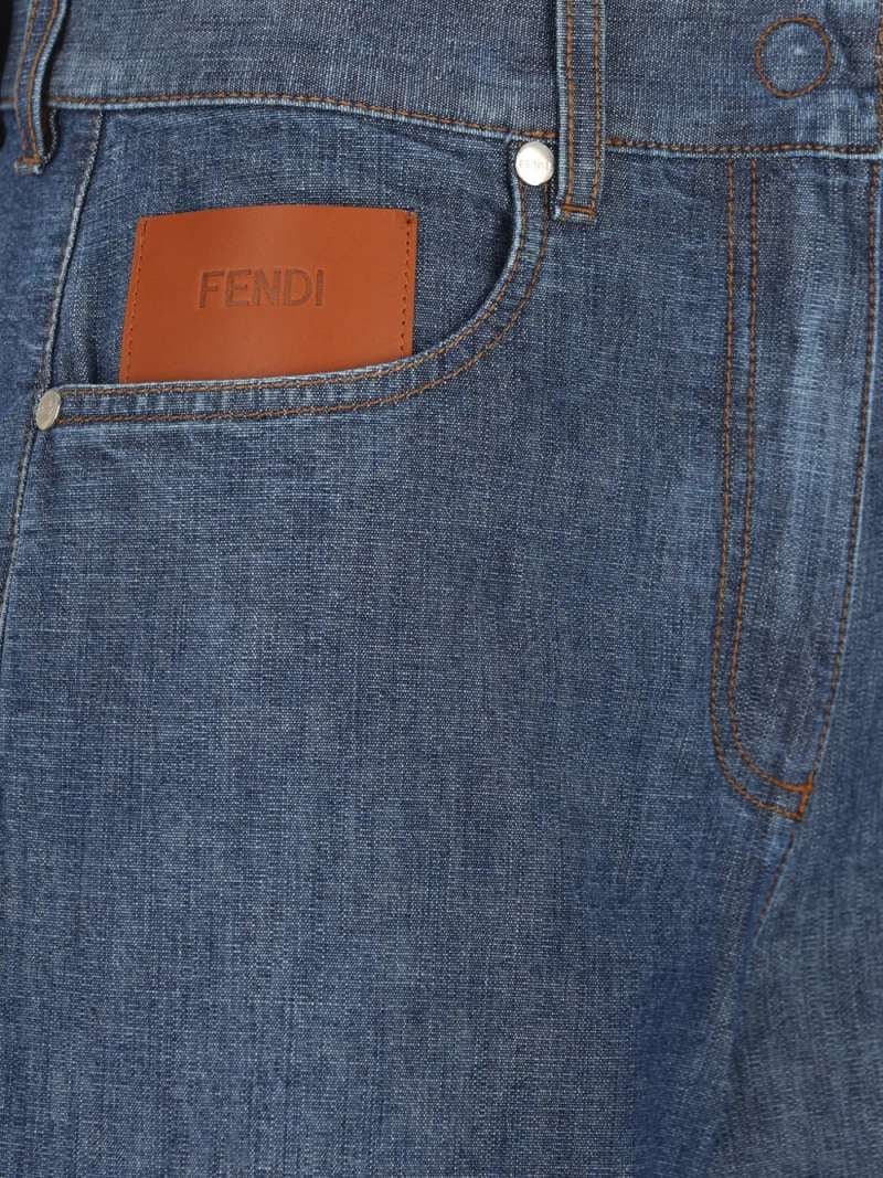 Fendi Denim Pants, view 5