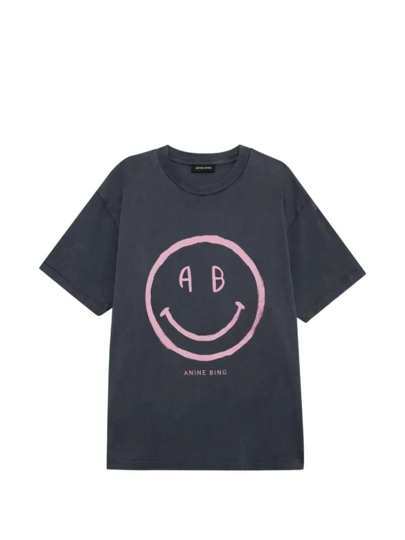 Anine Bing Cade Tee Smiley, view 2