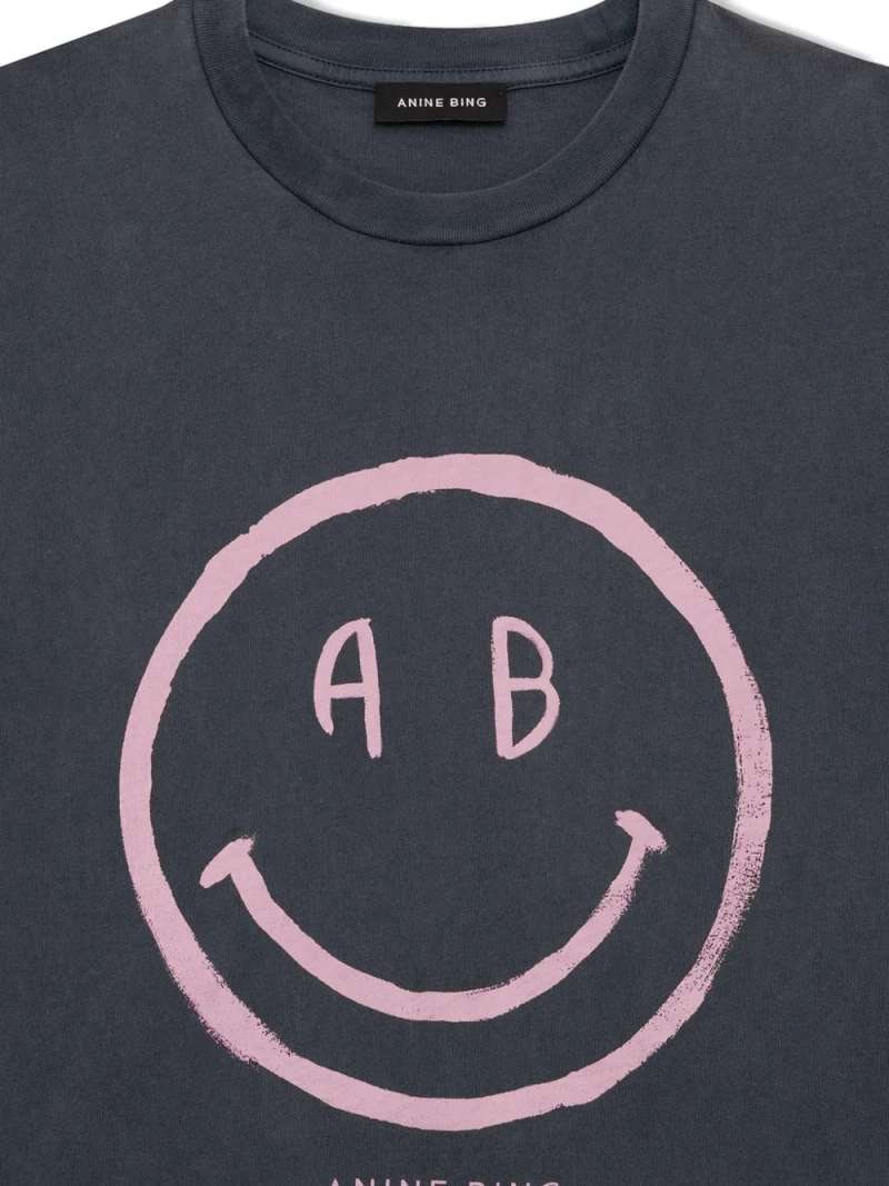 Anine Bing Cade Tee Smiley, view 6