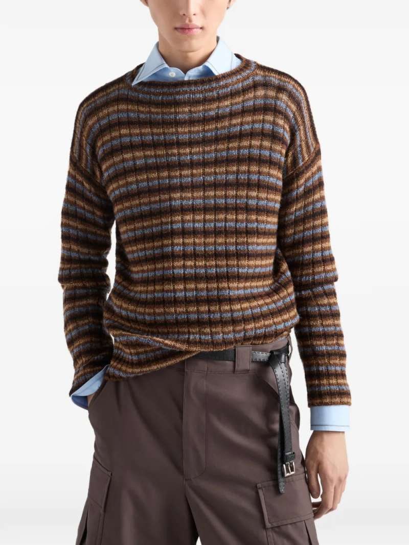 Prada Crewneck Sweater, view 3