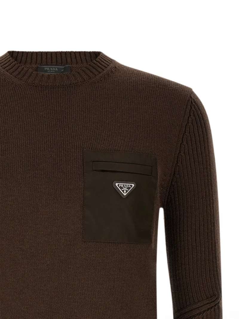 Prada Crewneck Sweater, view 5