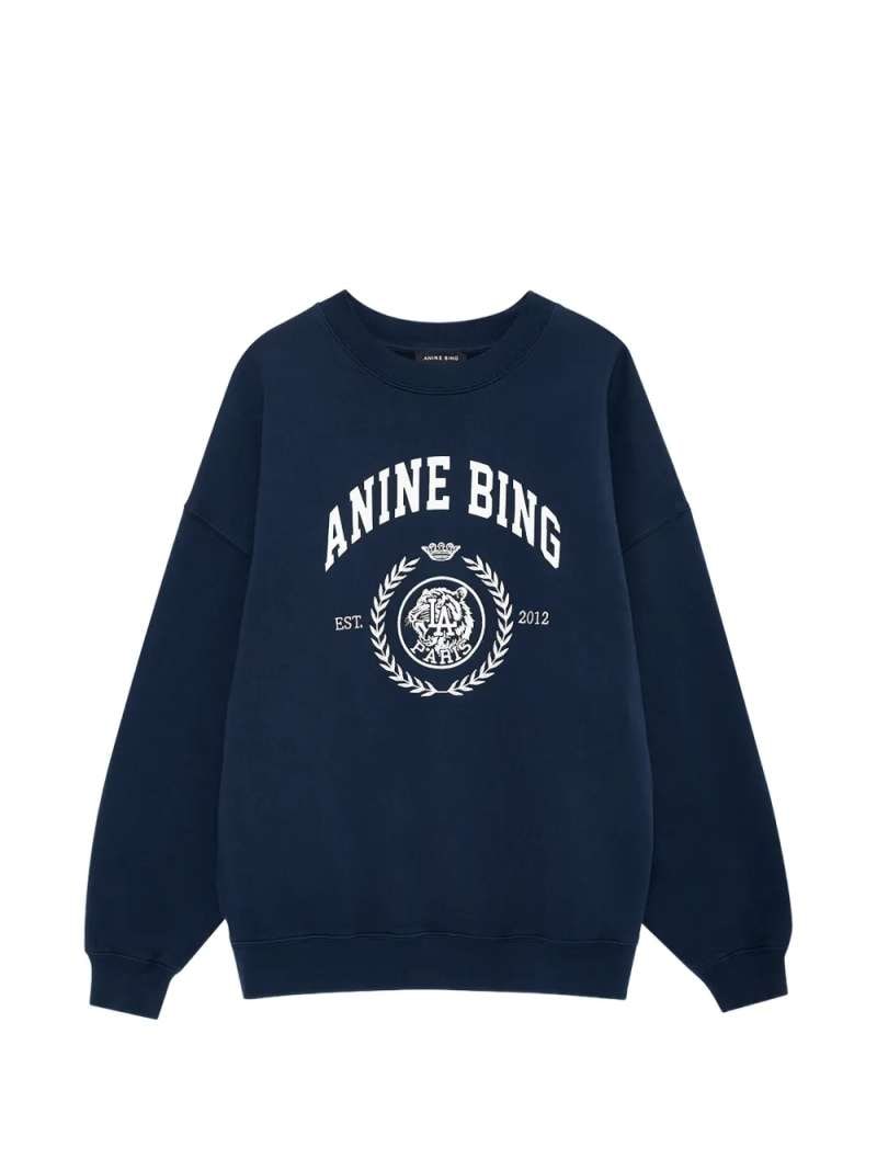 Anine Bing Miles Sweatshirt Collegiate, view 2