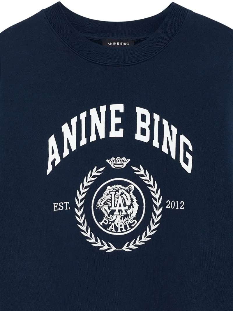 Anine Bing Miles Sweatshirt Collegiate, view 3