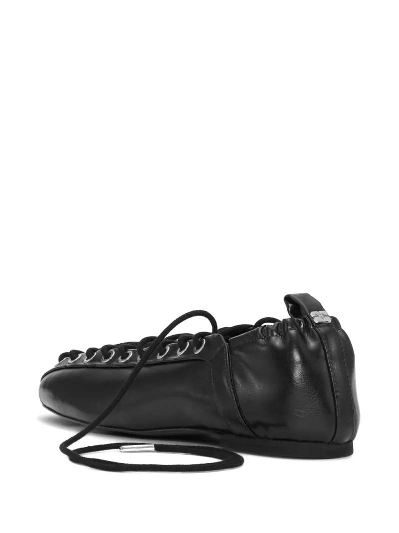 Ganni Ballerinas, view 3